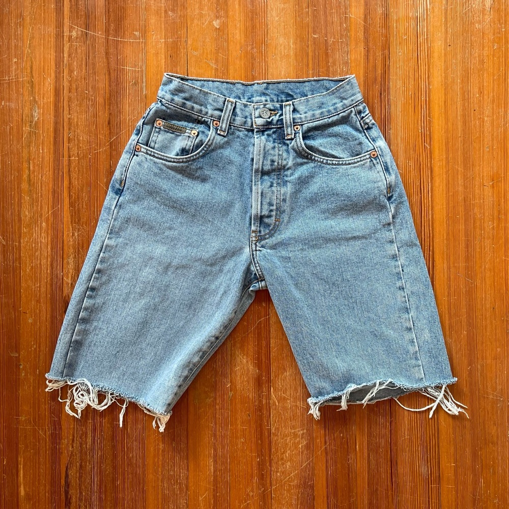 Vintage Calvin Klein Cutoff Blue Jean Shorts